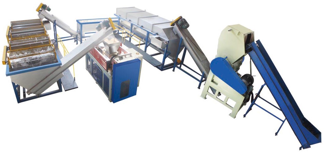 PE薄膜清洗破碎回收生產(chǎn)線(xiàn)